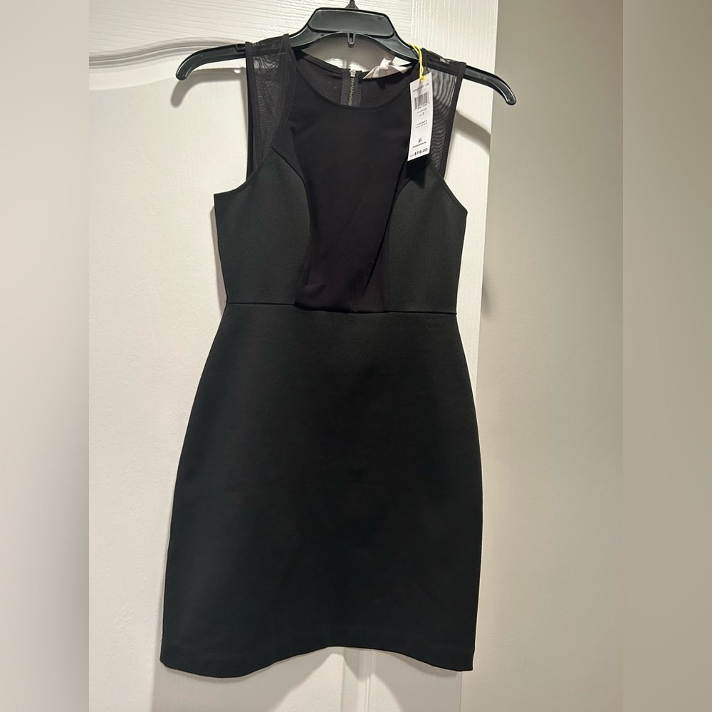 Classic black bcbg dress